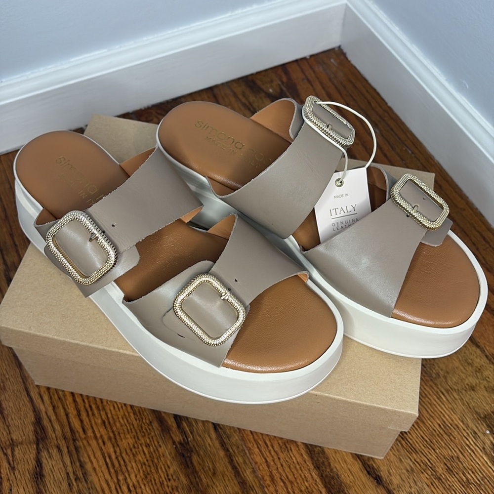 Women's Platform Sandals - Picture 2 of 4